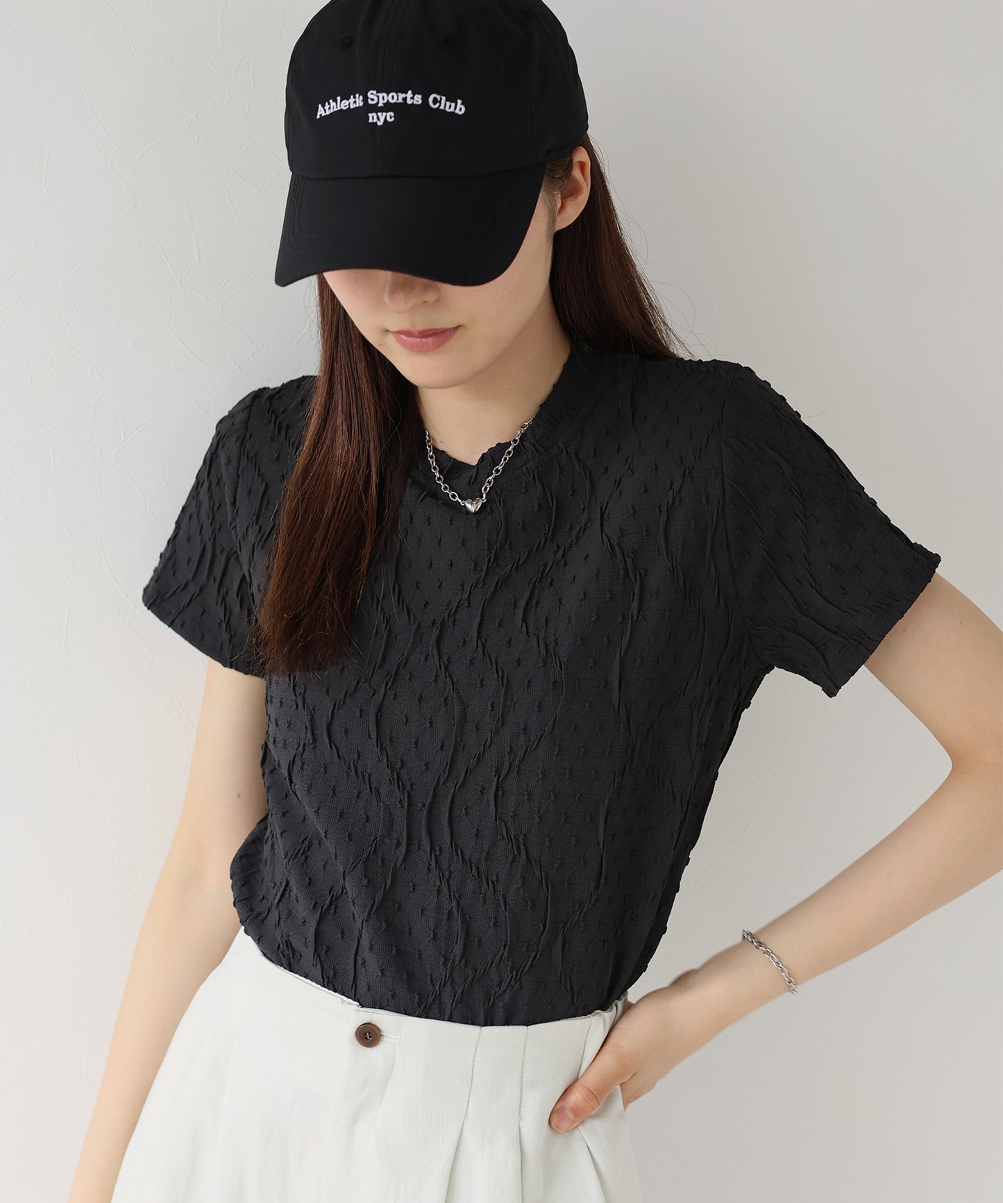【新商品限定5％OFF（火）】ラインフクレジャガードカットソー[J by blue]
