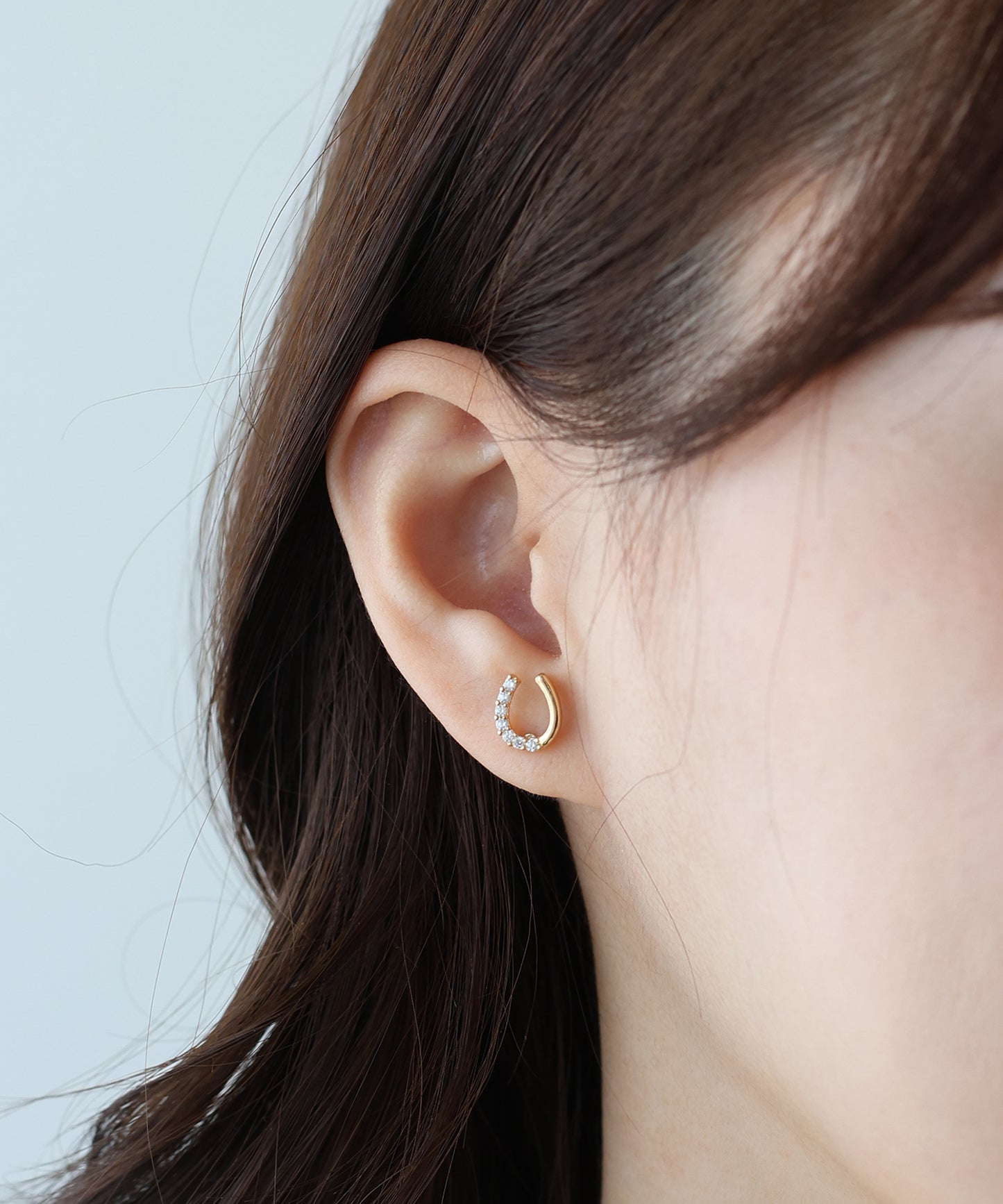 【早割5％OFF】ミニホースシューピアス / ニッケルフリー【ネコポス】