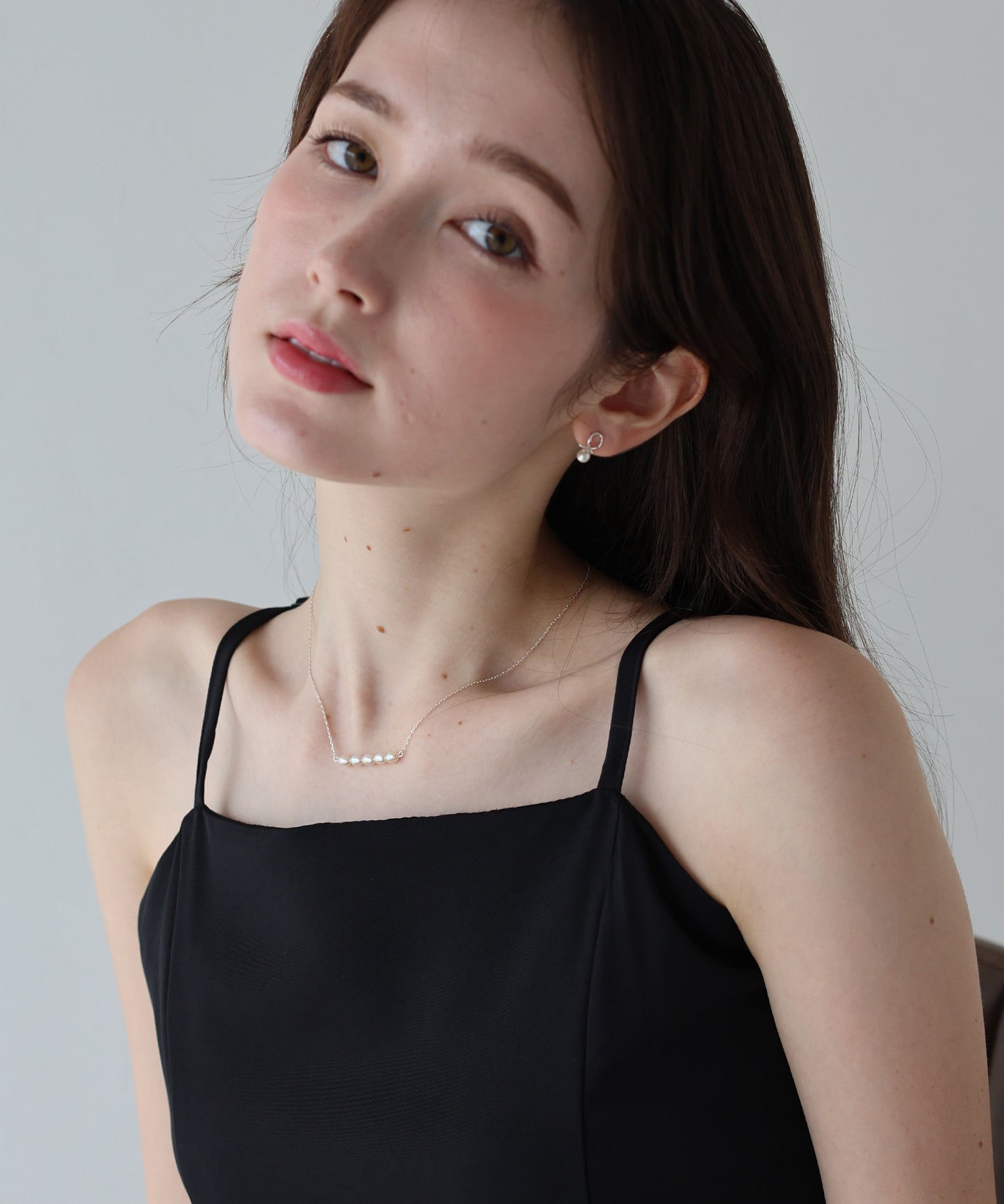 ウォーターパールネックレス / silver925[ J by blue ]【ネコポス】