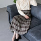 ロングチェックスカート