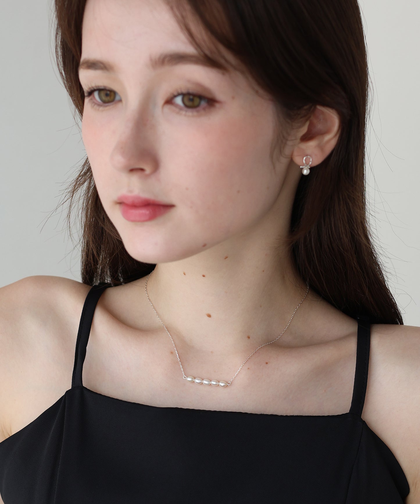 ウォーターパールネックレス / silver925[ J by blue ]【ネコポス】