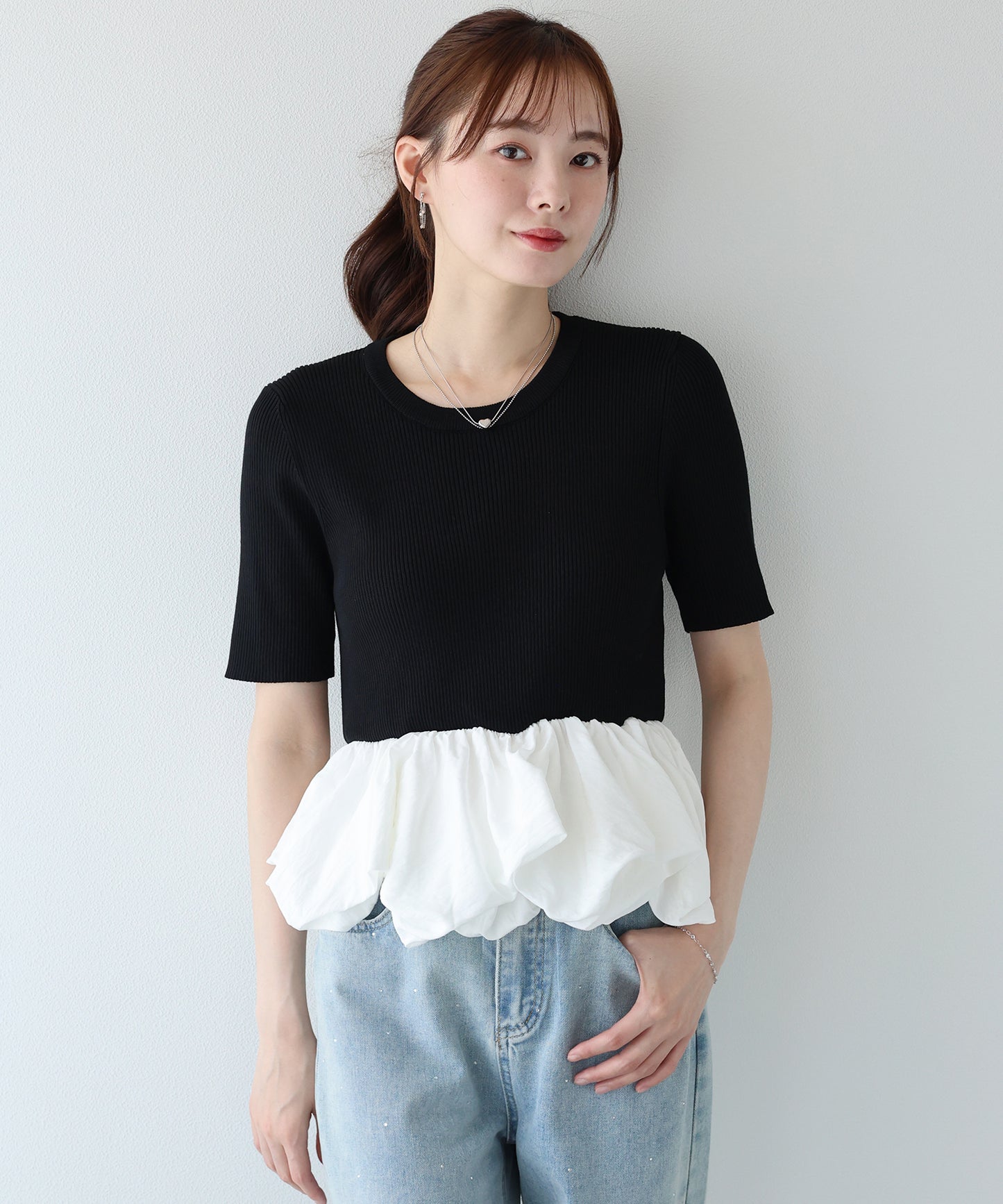 【早割5％OFF】バルーンドッキングニット