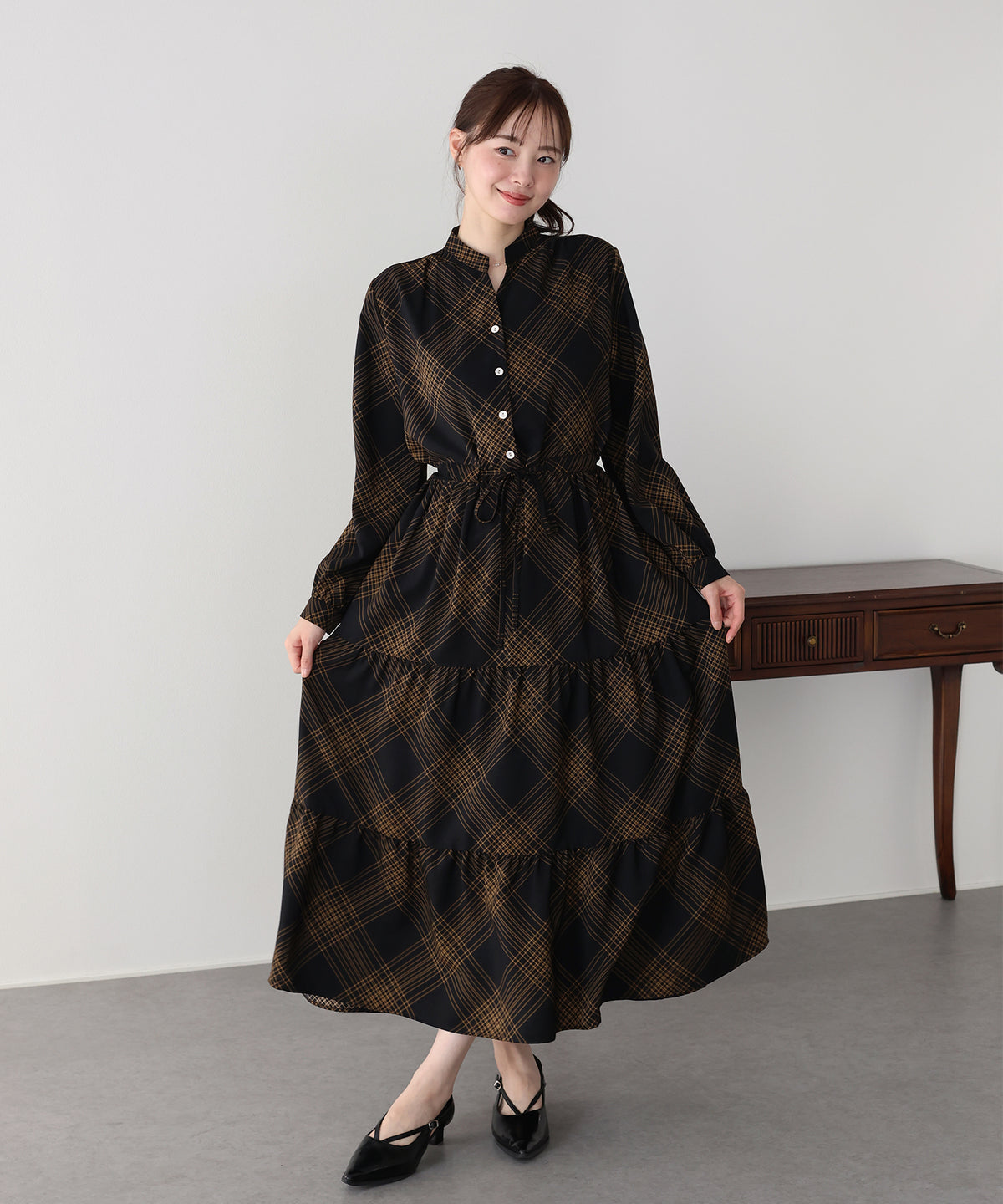 ティアードワンピース
