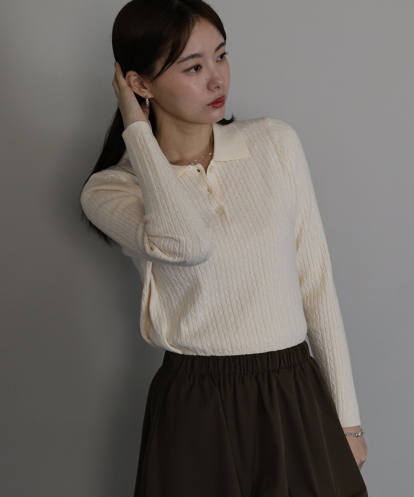 ケーブルポロニット[ J by blue ]