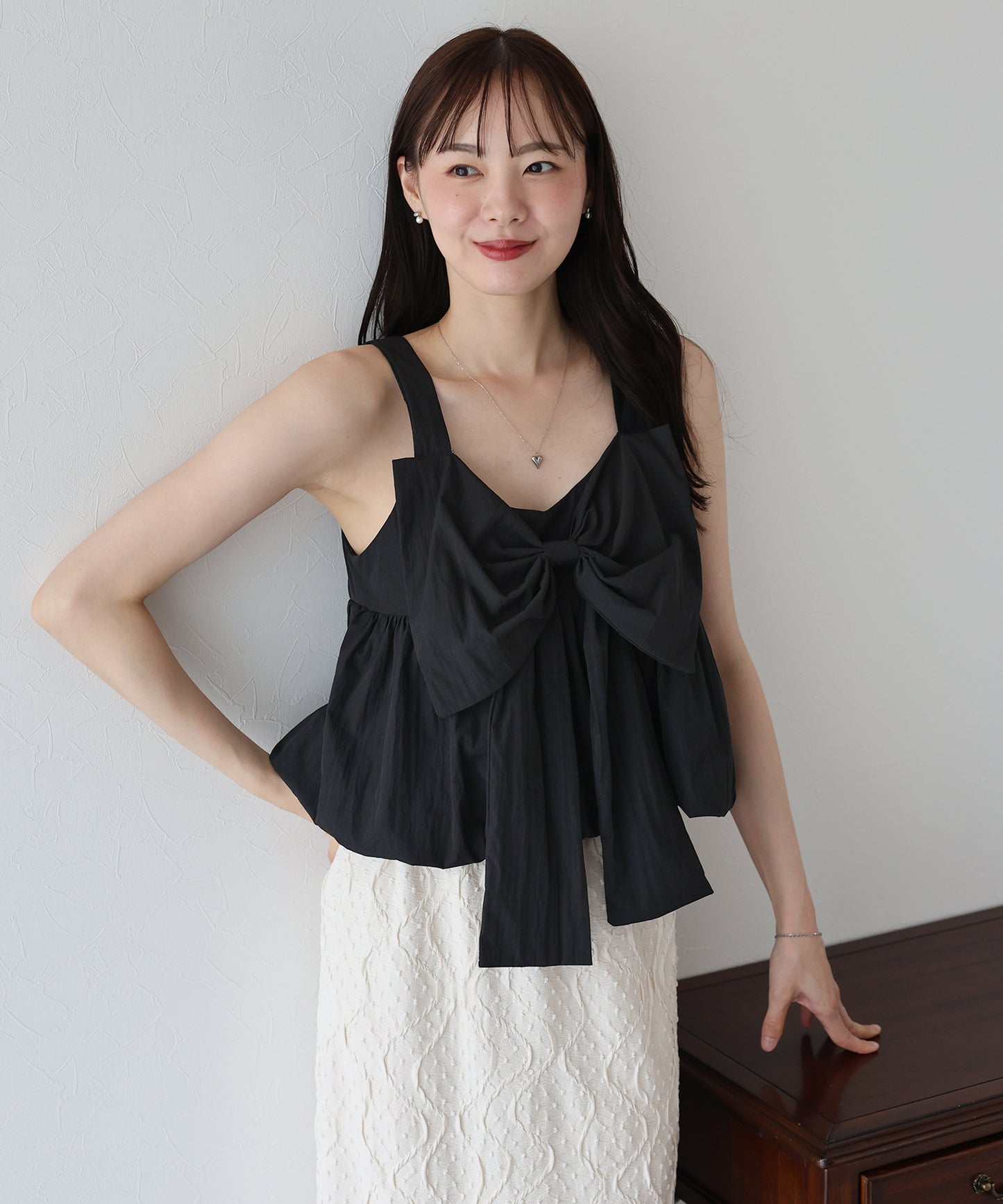 【TIME SALE】2WAYリボンバルーンビスチェ