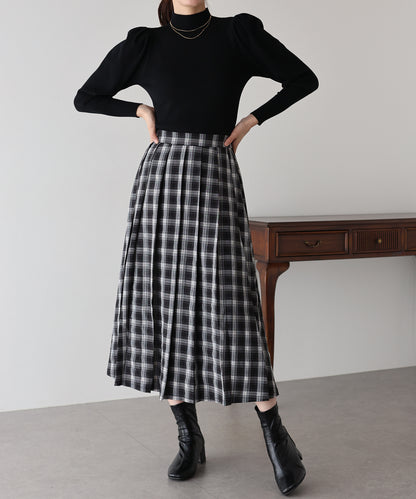 【SALE】ロングプリーツスカート