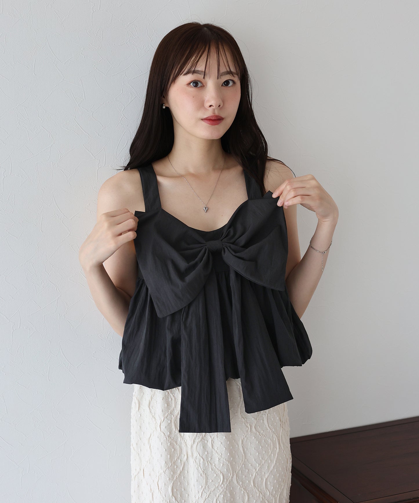 【TIME SALE】2WAYリボンバルーンビスチェ