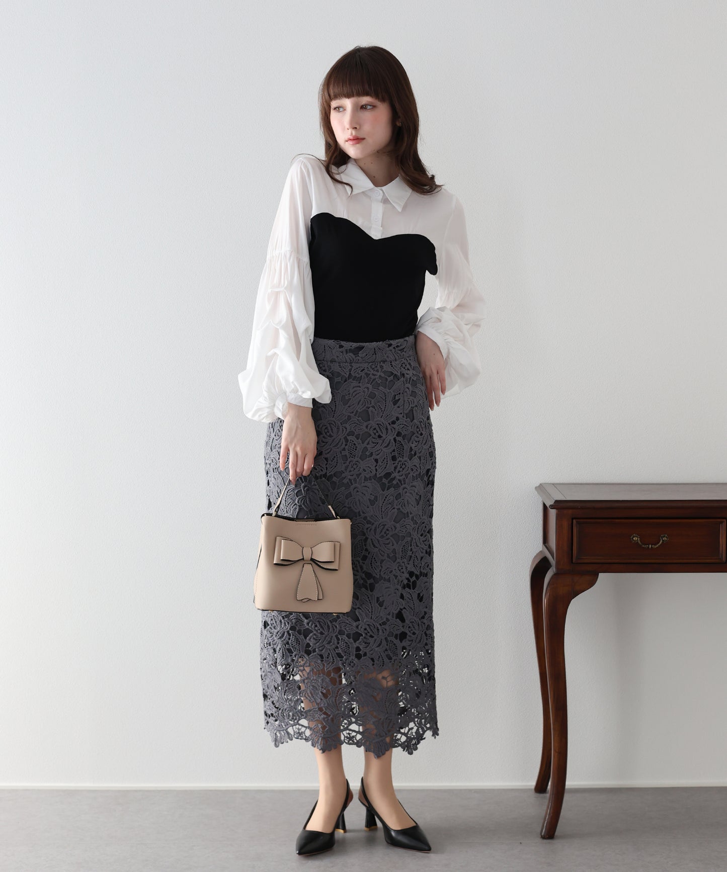 【早割5％OFF】ビスチェドッキングシャツ