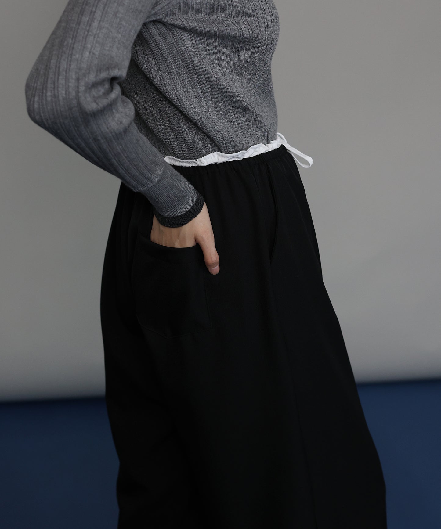 【TIME SALE】[ J by blue ]ウエストリボンパンツ