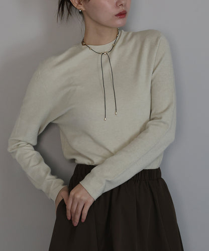 ウール混ホールガーメントニット[ J by blue ]