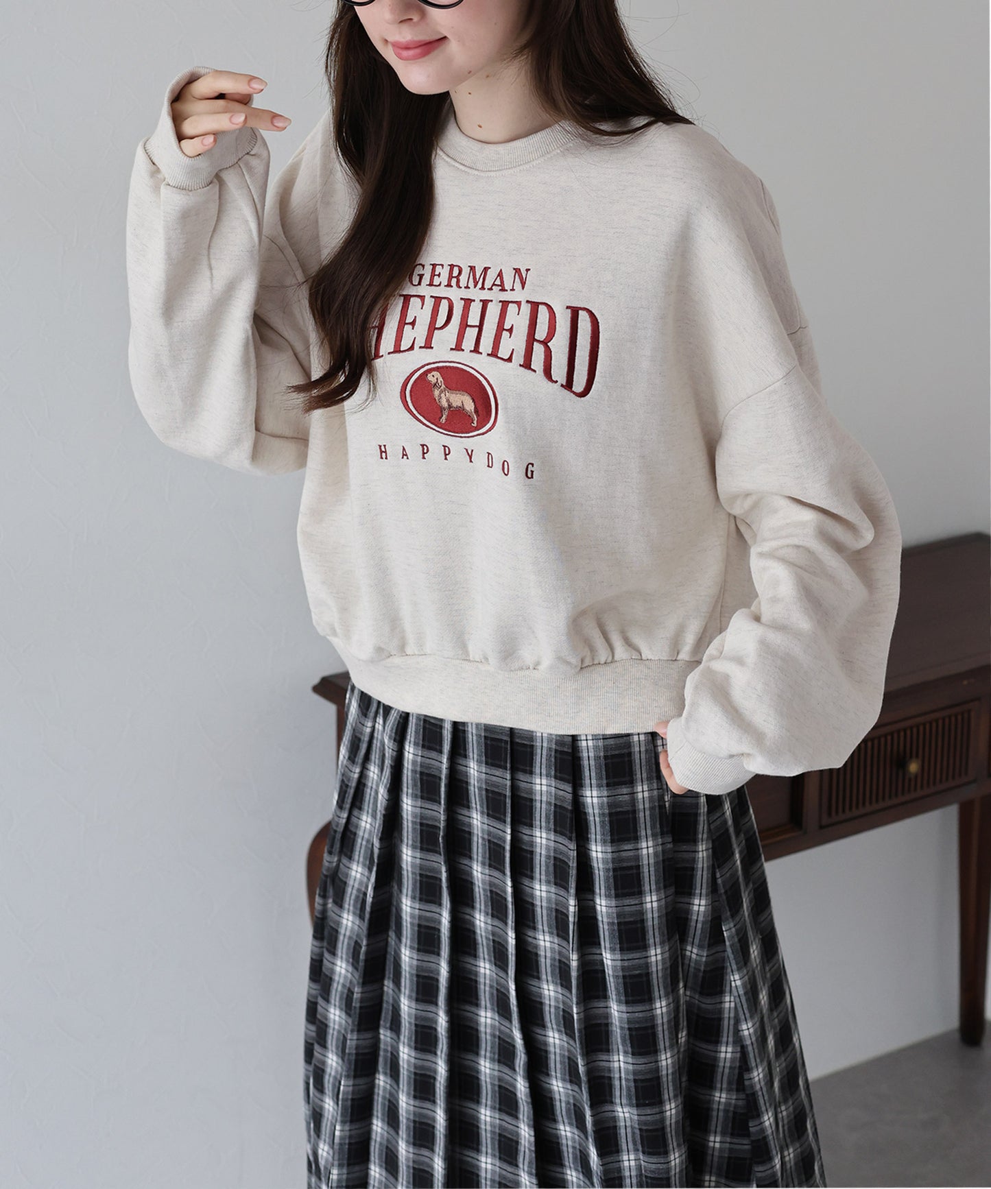 ゴールデンシェパード刺繍スウェット