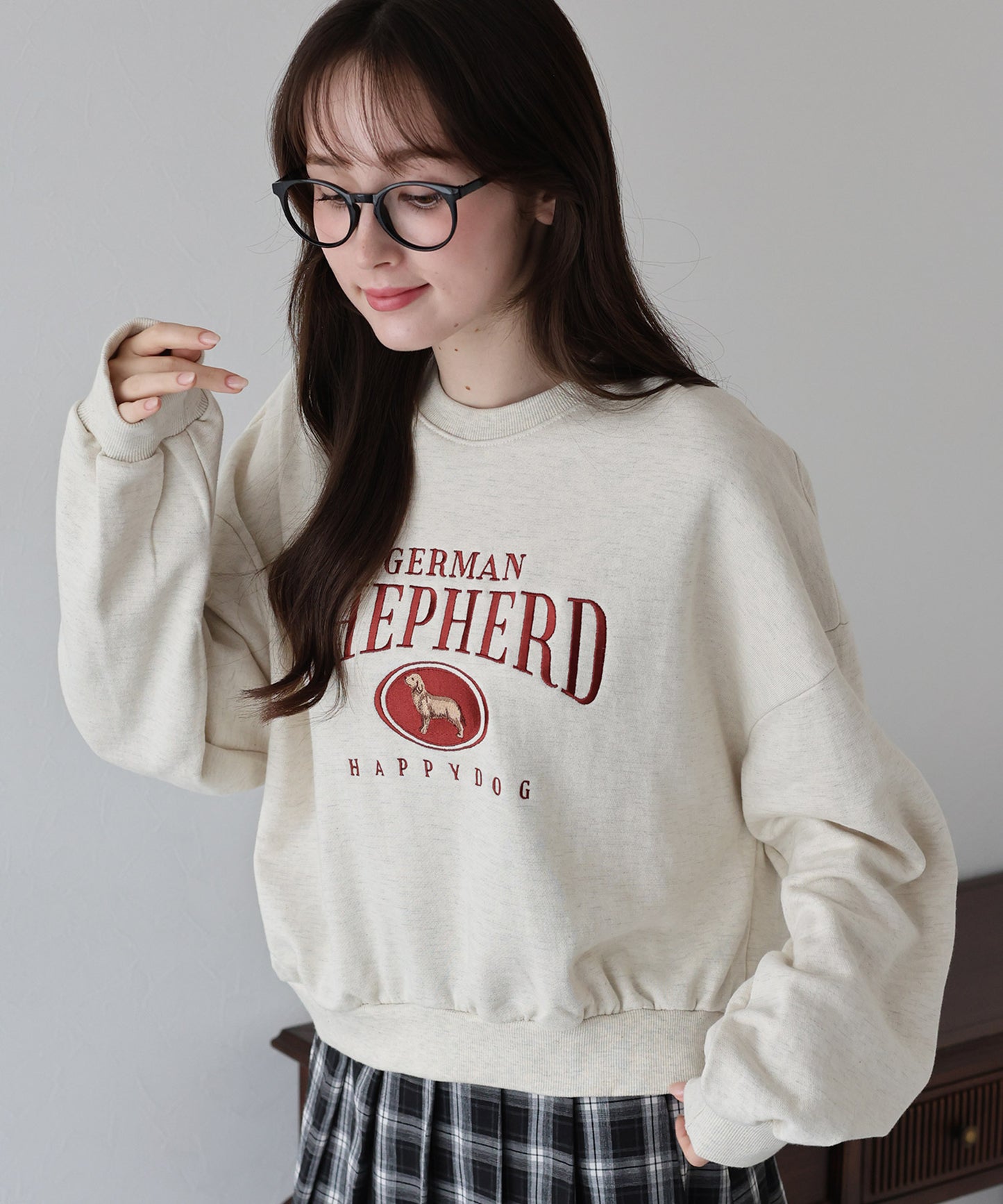 【早割5％OFF】ゴールデンシェパード刺繍スウェット