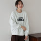 【TIME SALE】parisロゴスウェット