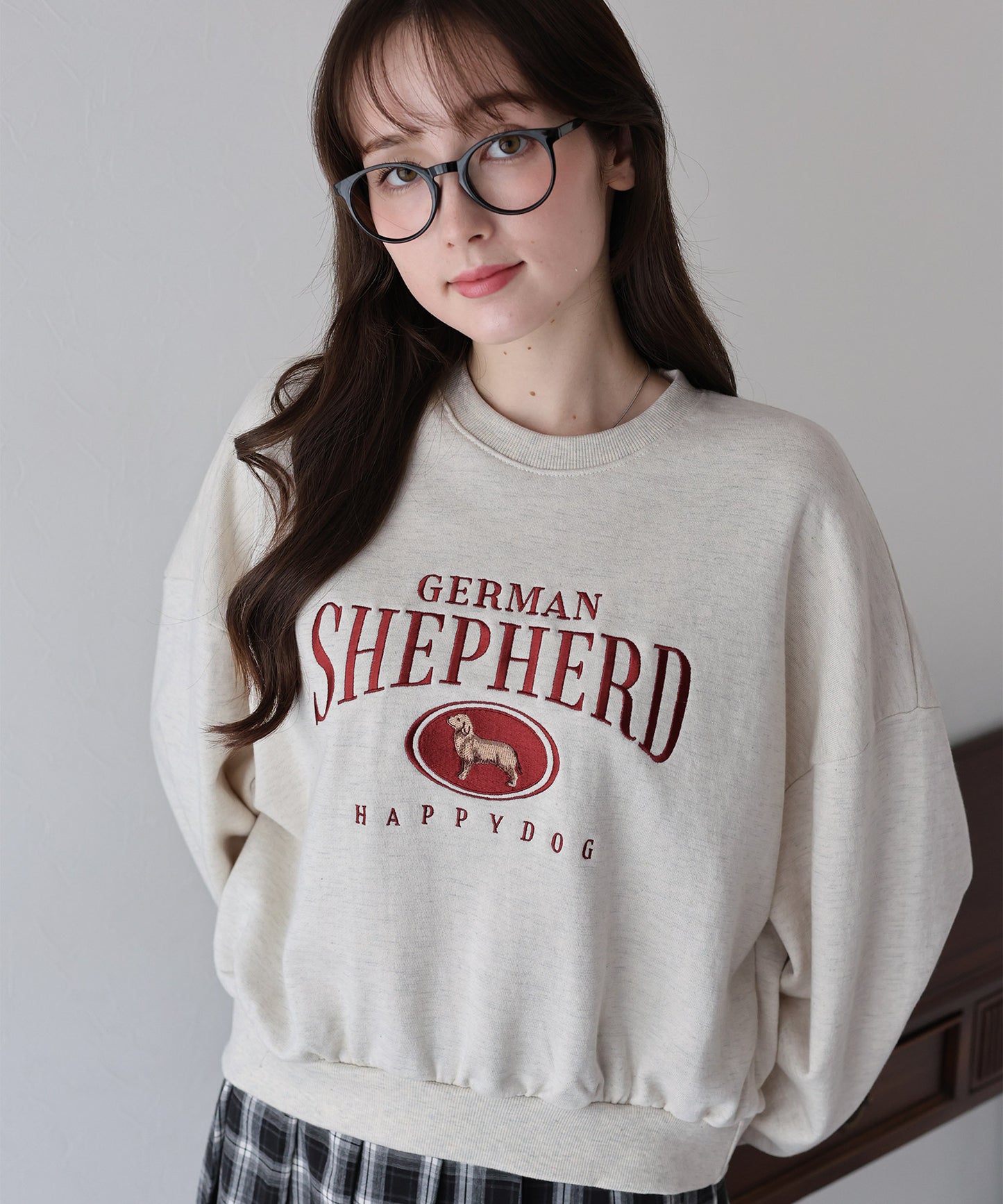 ゴールデンシェパード刺繍スウェット