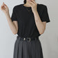 【TIME SALE】ぽこぽこジャガードTシャツ【ネコポス】