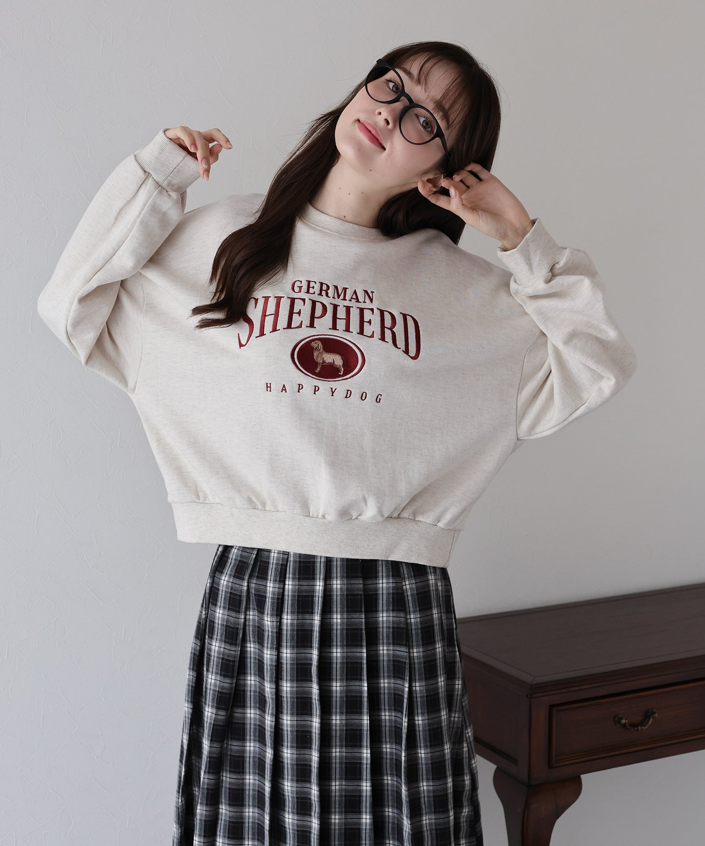 ゴールデンシェパード刺繍スウェット