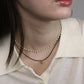 【早割5％OFF】[ J by blue ]パール＆紐2連ネックレス / サージカルステンレス【ネコポス】