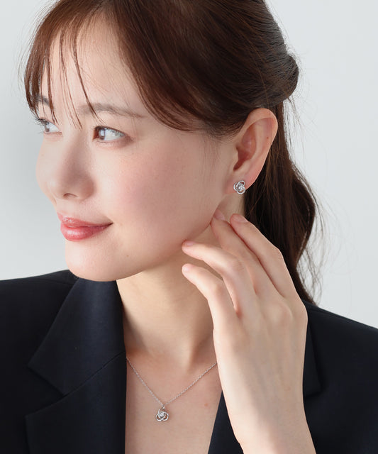 【早割5％OFF】リングビジューピアス / ニッケルフリー【ネコポス】