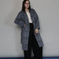 【早割5％OFF】[ J by blue ]チェックロングコート