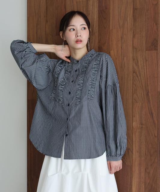 フロントシャーリングシャツ【ネコポス】