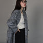【TIME SALE】[ J by blue ]チェックロングコート