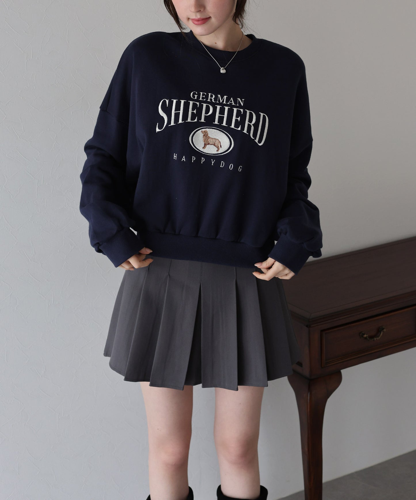 ゴールデンシェパード刺繍スウェット