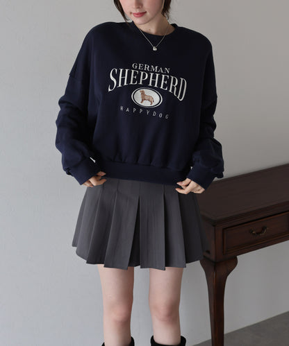 ゴールデンシェパード刺繍スウェット