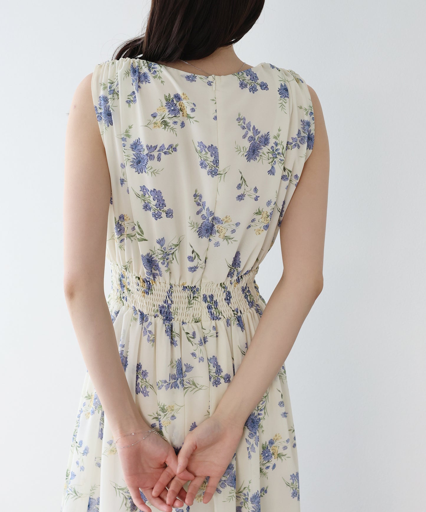 【早割5％OFF】フラワーカシュクールワンピース