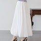 【早割5％OFF】コットンレースバルーンスカート