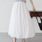 【早割5％OFF】コットンレースバルーンスカート