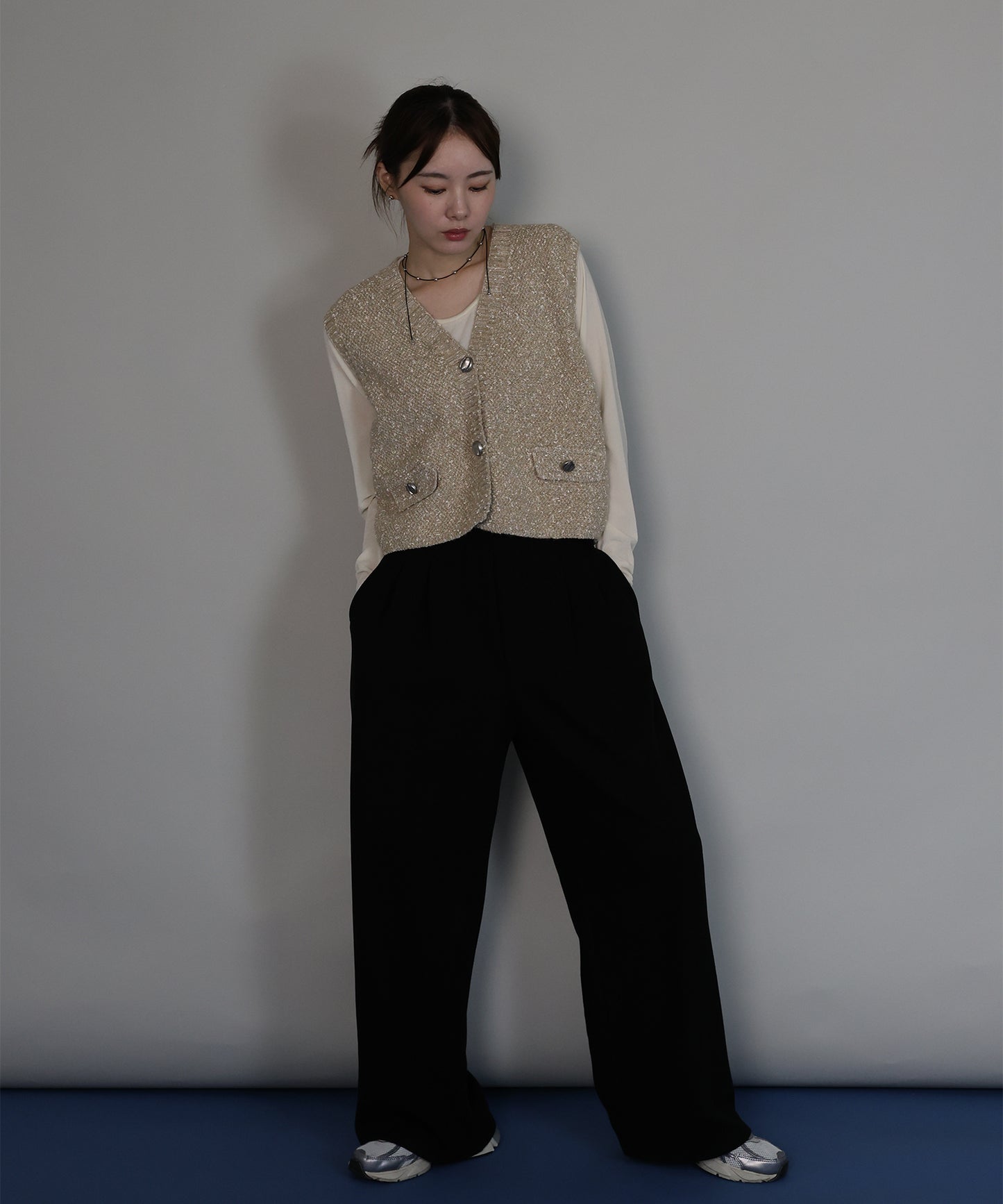 【早割5％OFF】タックスウェットパンツ[ J by blue ]