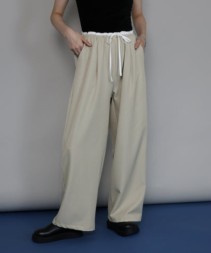 【TIME SALE】[ J by blue ]ウエストリボンパンツ