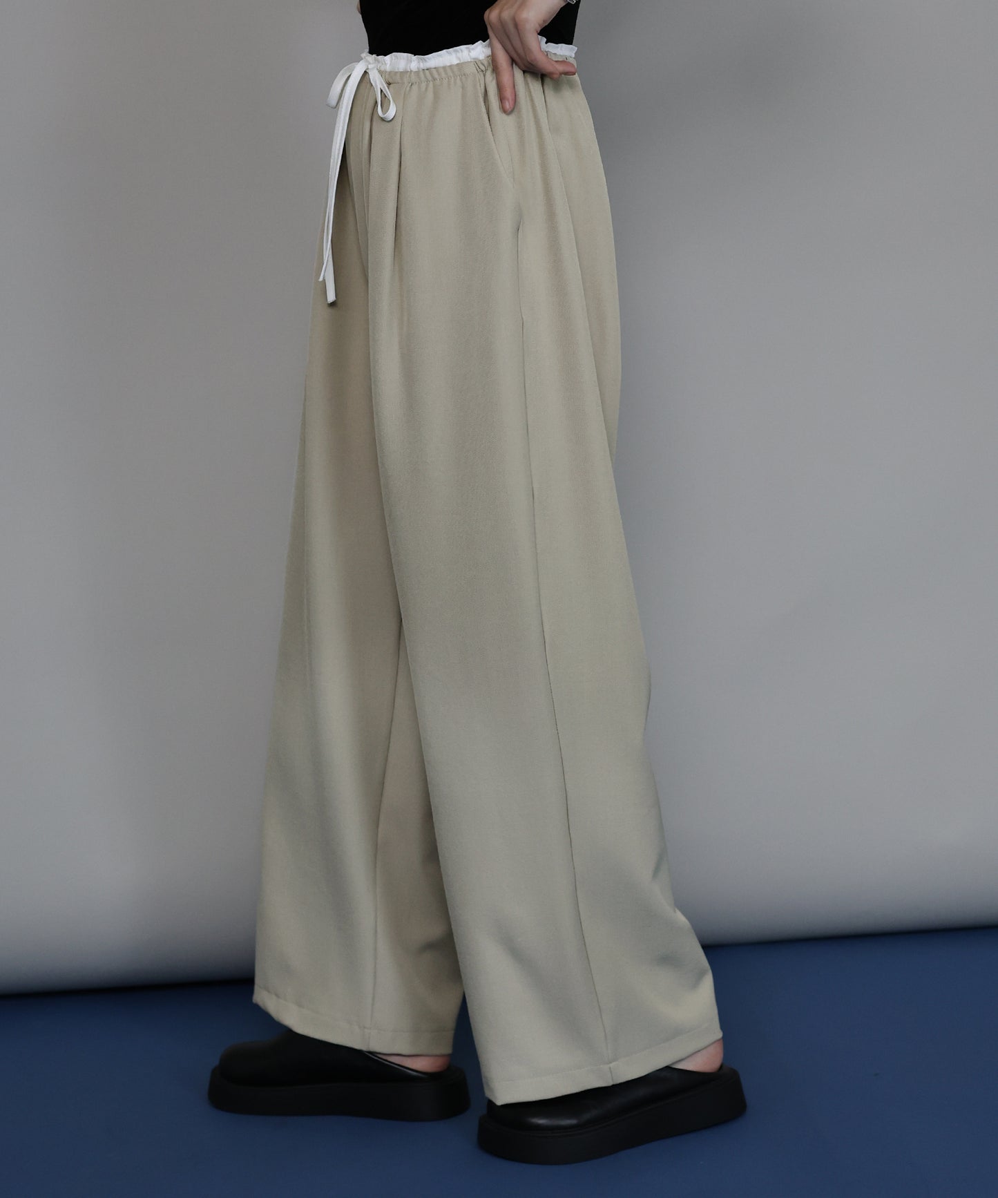 【TIME SALE】[ J by blue ]ウエストリボンパンツ