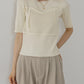 【SALE】ビスチェデザインニット[J by blue]