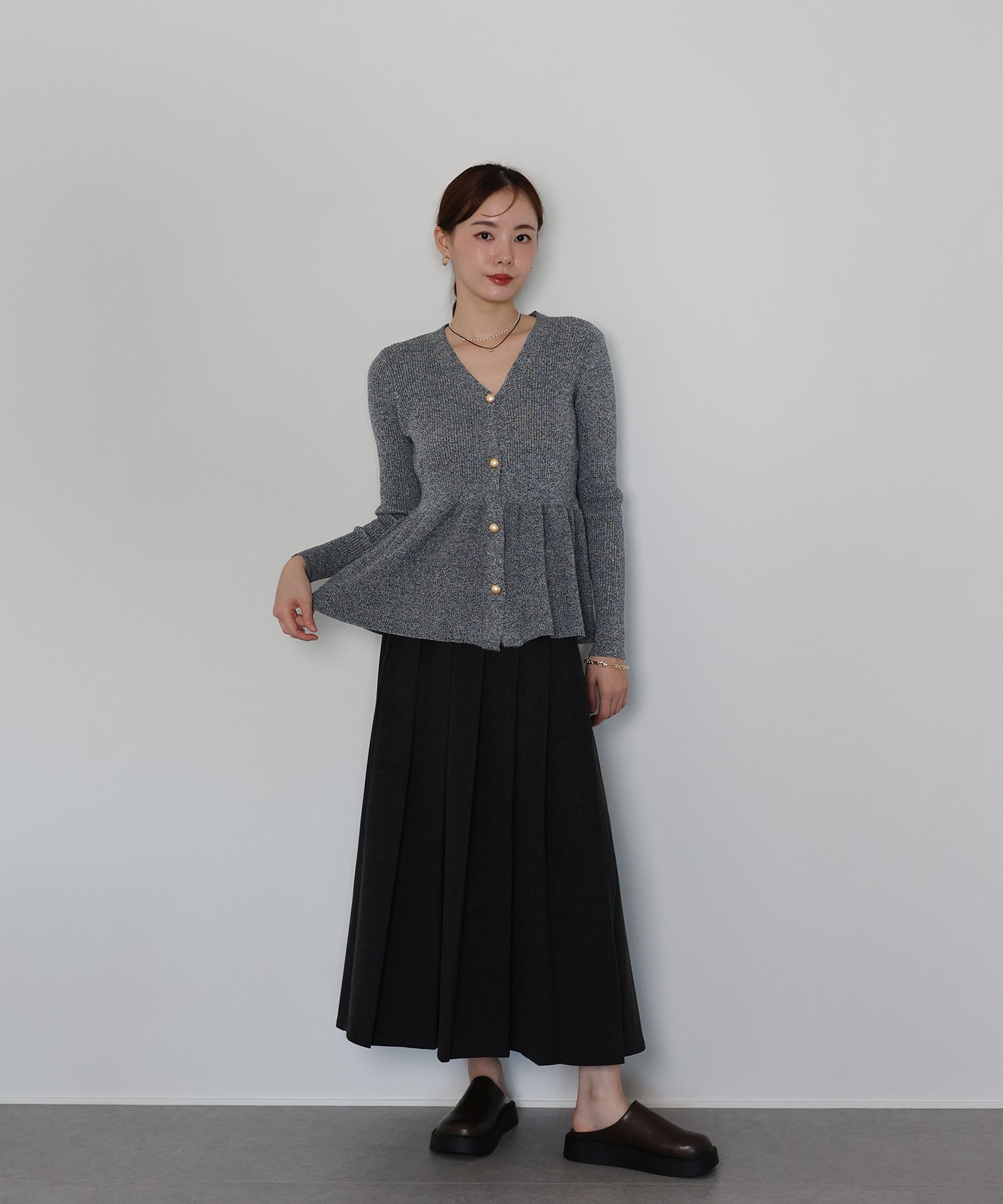 定価7.5万円 タグ付き ギンガムドレープコート DIAGRAM 金ボタン ゴールドボタンペプラムカーディガン[J by blue] – BLUE ONLINE