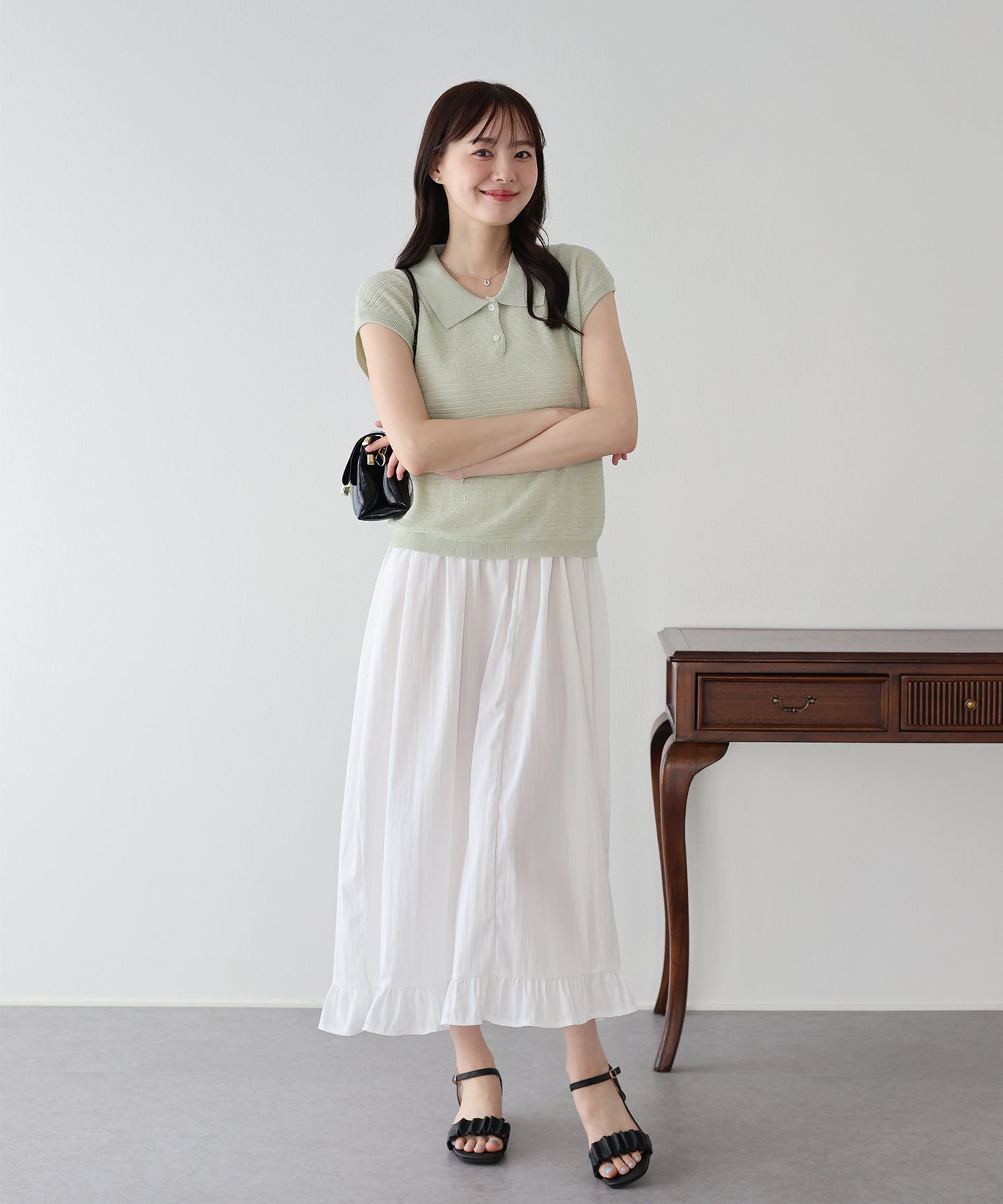 【早割5％OFF】レイヤードドッキングワンピース