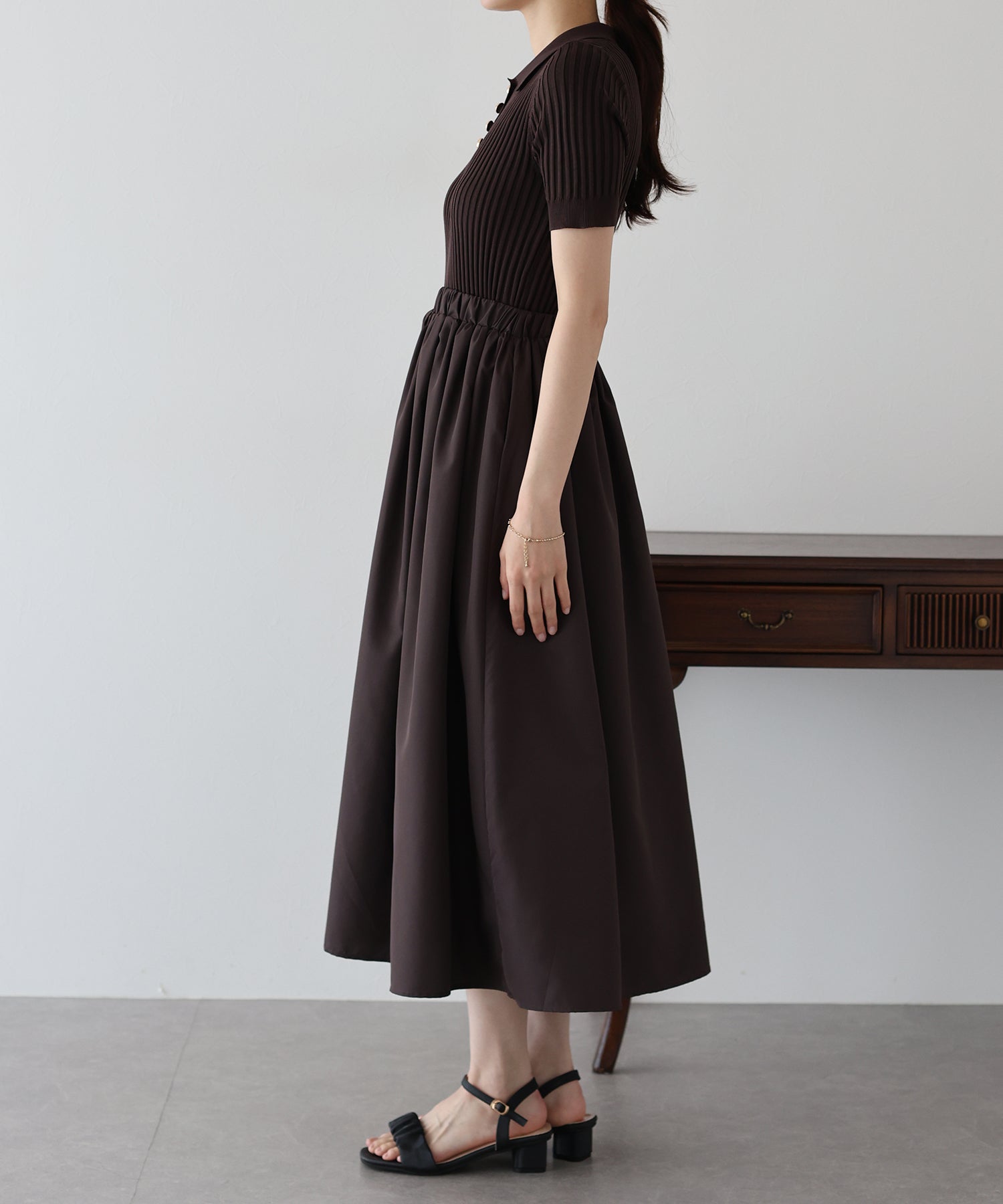 ポロニットドッキングワンピース – BLUE ONLINE