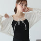 【早割5％OFF】フロントリボンシアーポレロ【メール便】