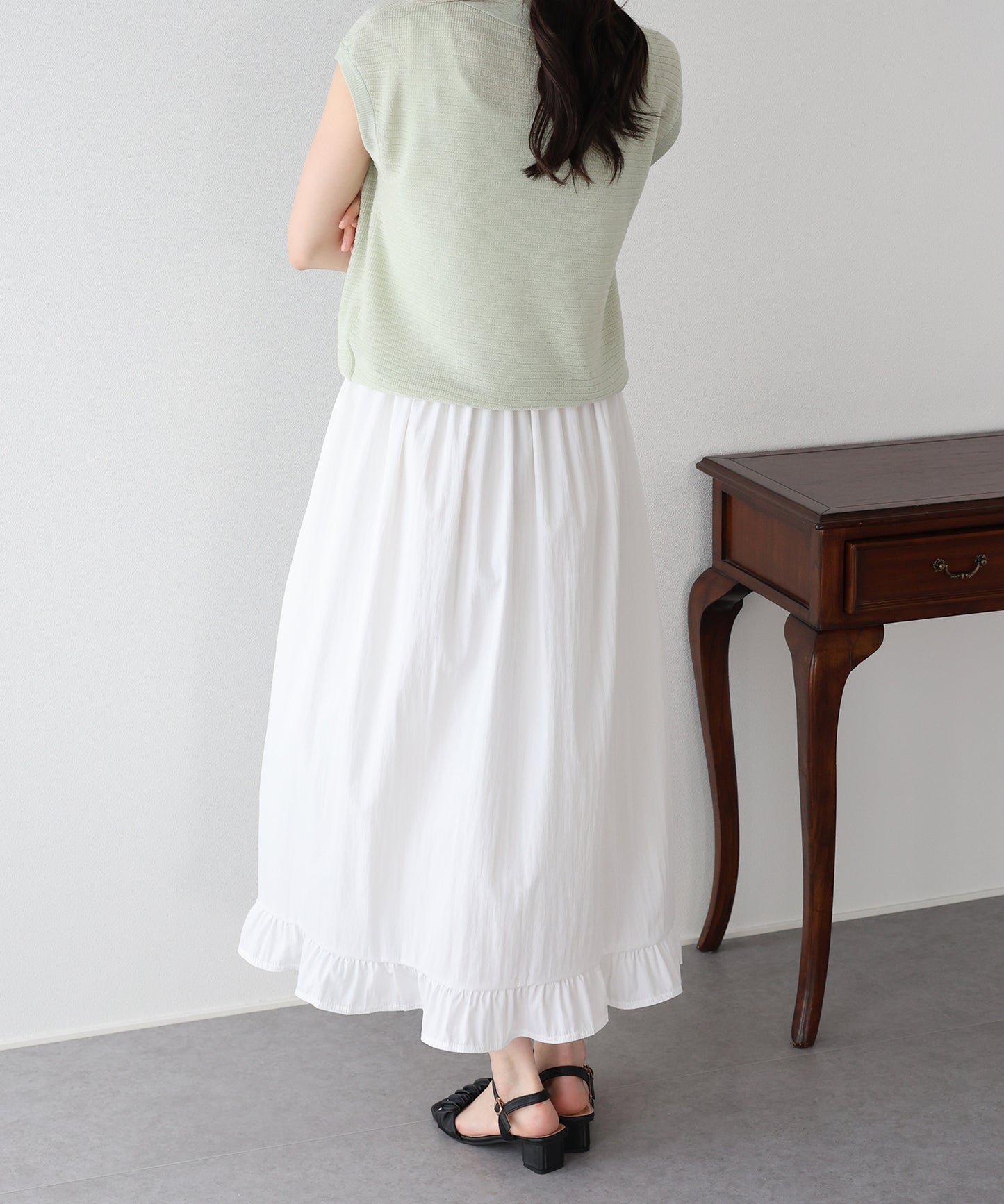 【早割5％OFF】レイヤードドッキングワンピース