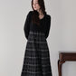 選べる2丈・チェックジャガードニットワンピース