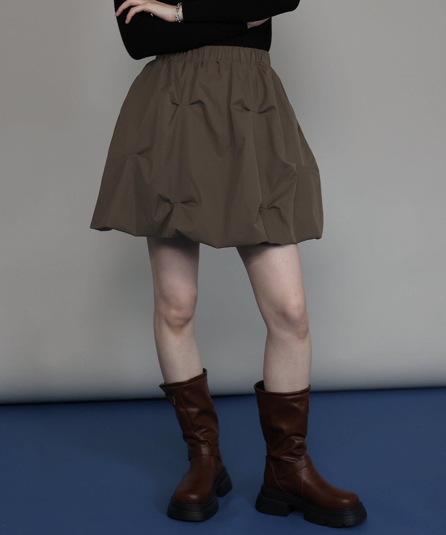 [ J by blue ]ピンタックミニスカート