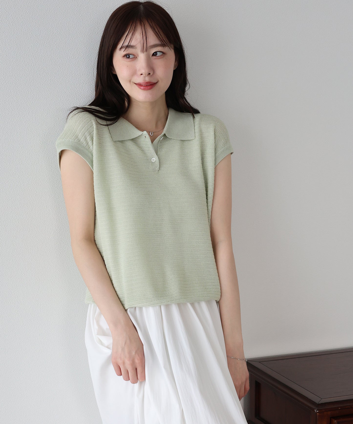 【早割5％OFF】フレンチリブポロニット【ネコポス】