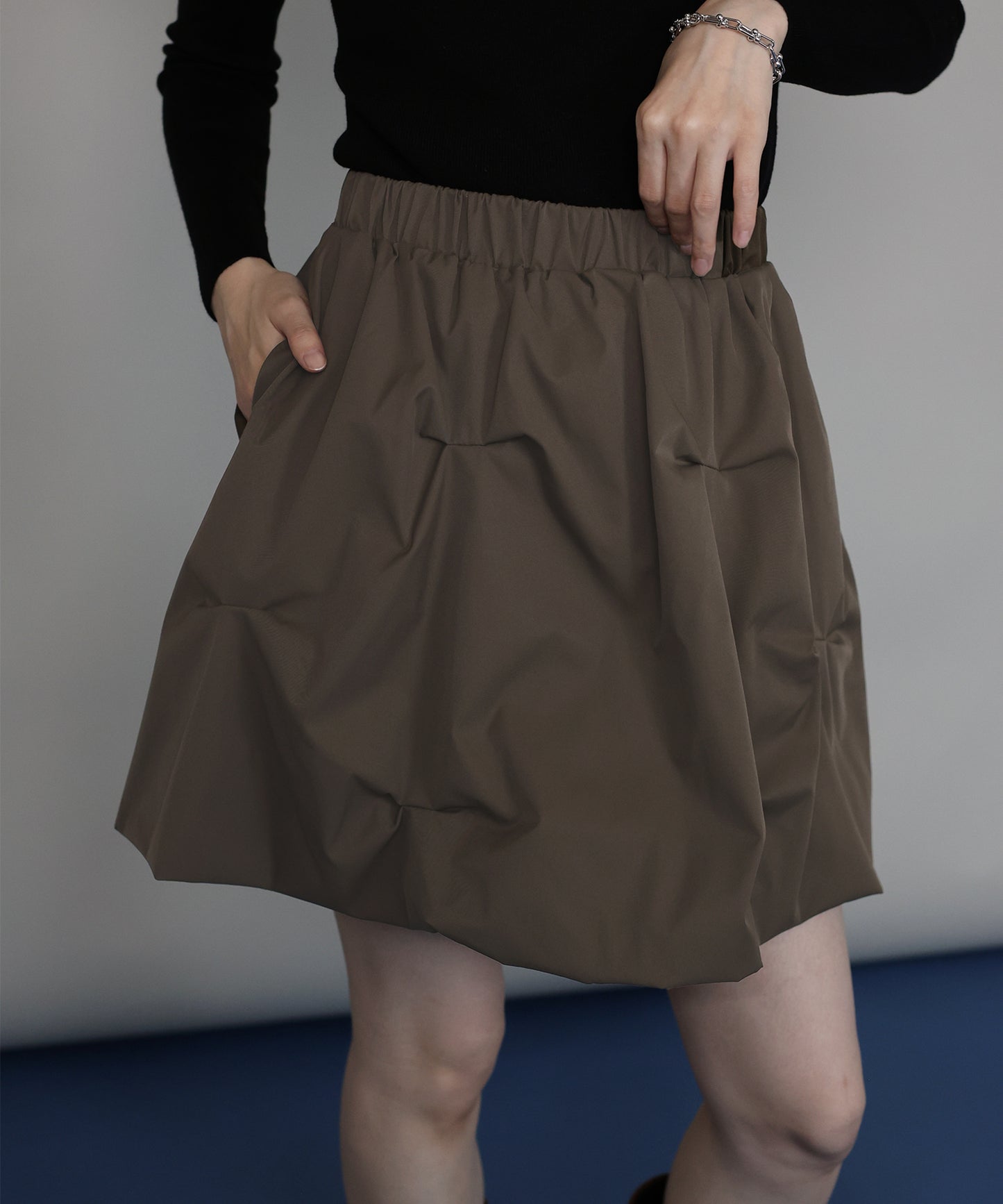 [ J by blue ]ピンタックミニスカート