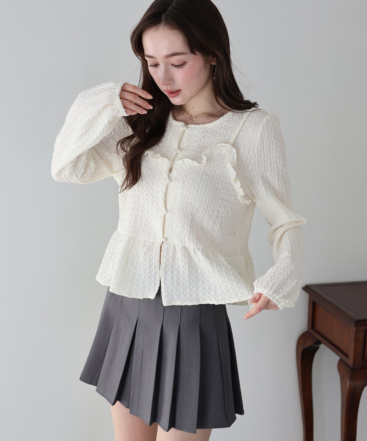 ぽこぽこビスチェドッキングトップス【ネコポス】