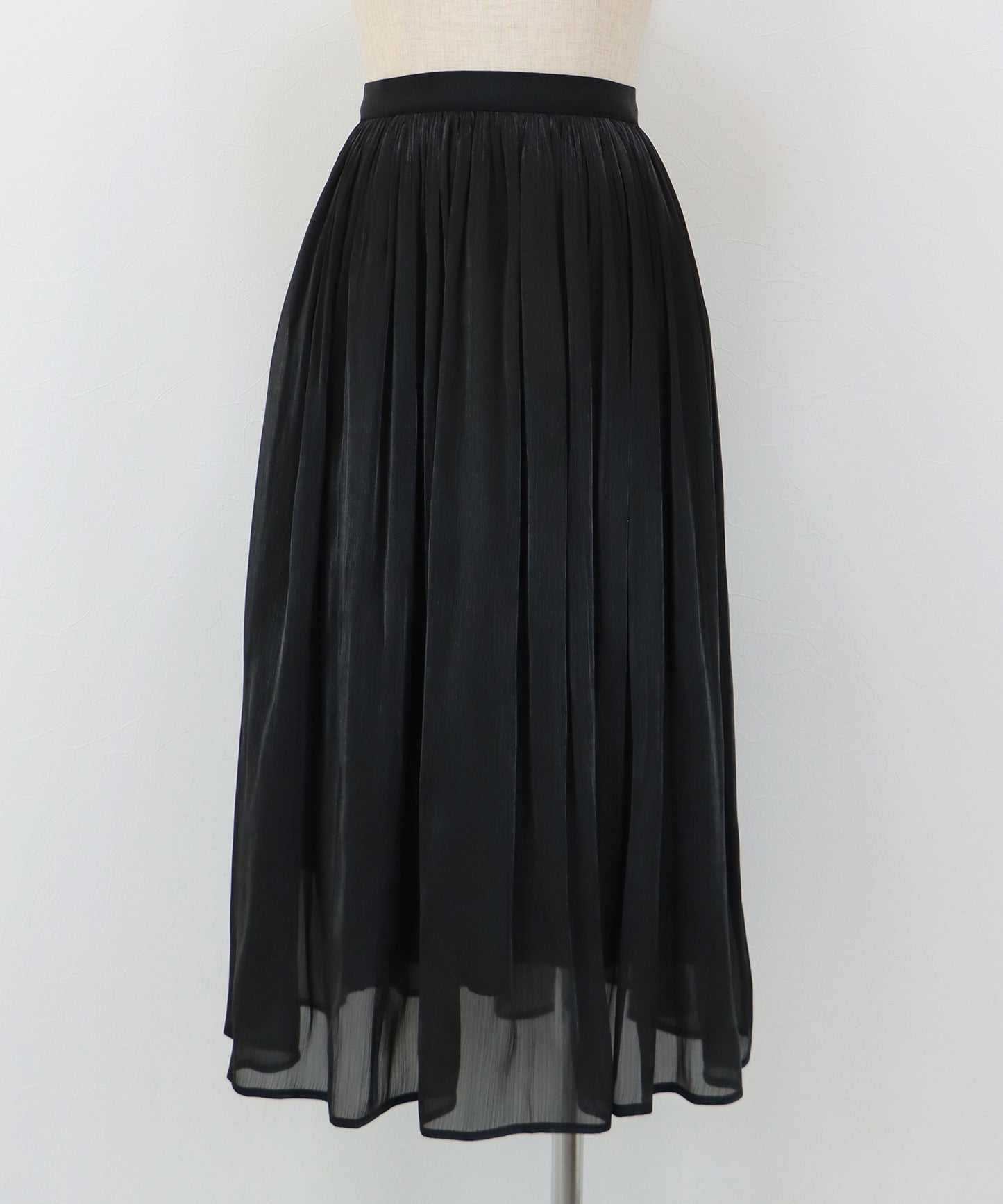 【早割5％OFF】シアーサテンスカート