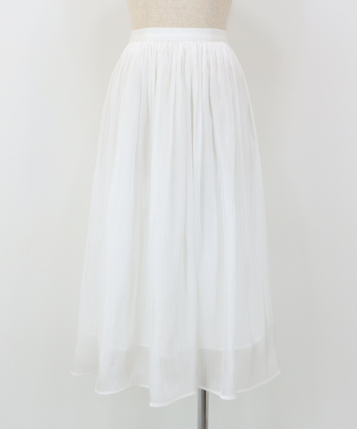 【早割5％OFF】シアーサテンスカート