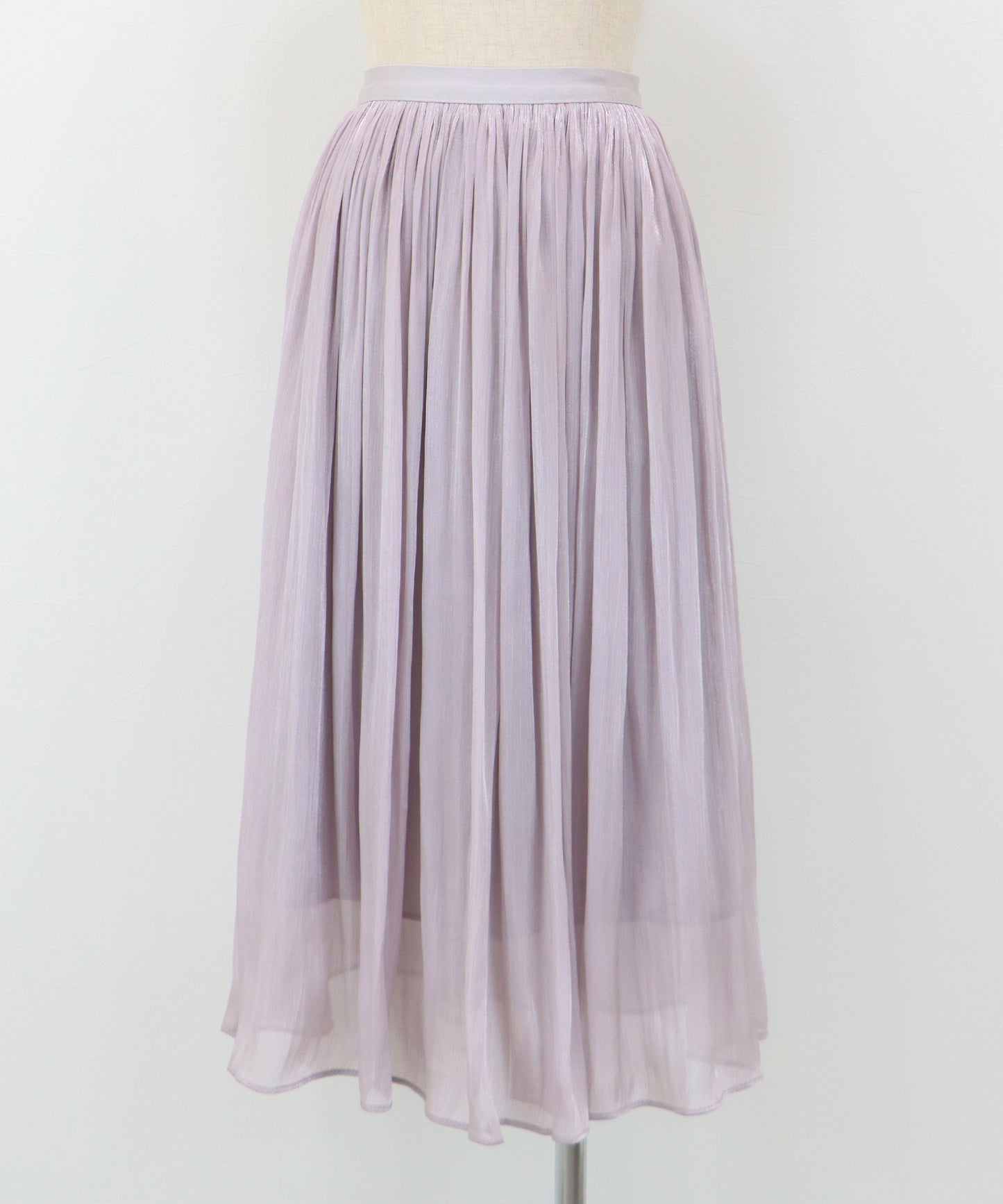 【早割5％OFF】シアーサテンスカート