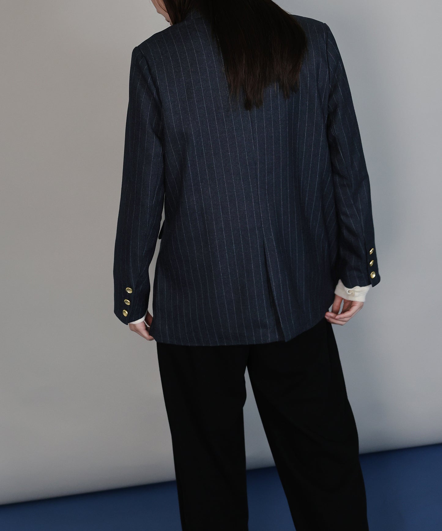 【TIME SALE】ピンストライプテーラードジャケット