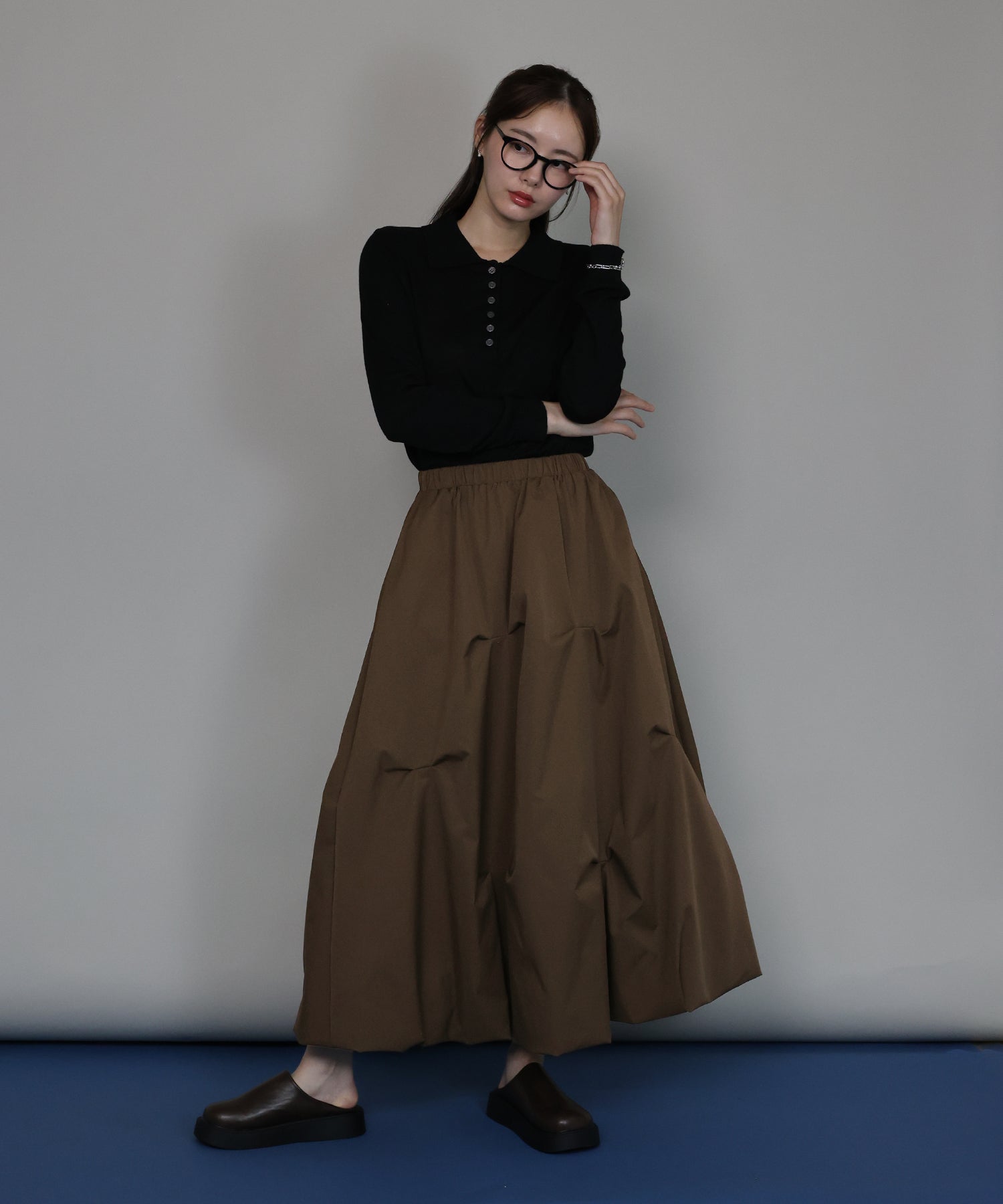 ランダムタックバルーンスカート[J by blue] – BLUE ONLINE