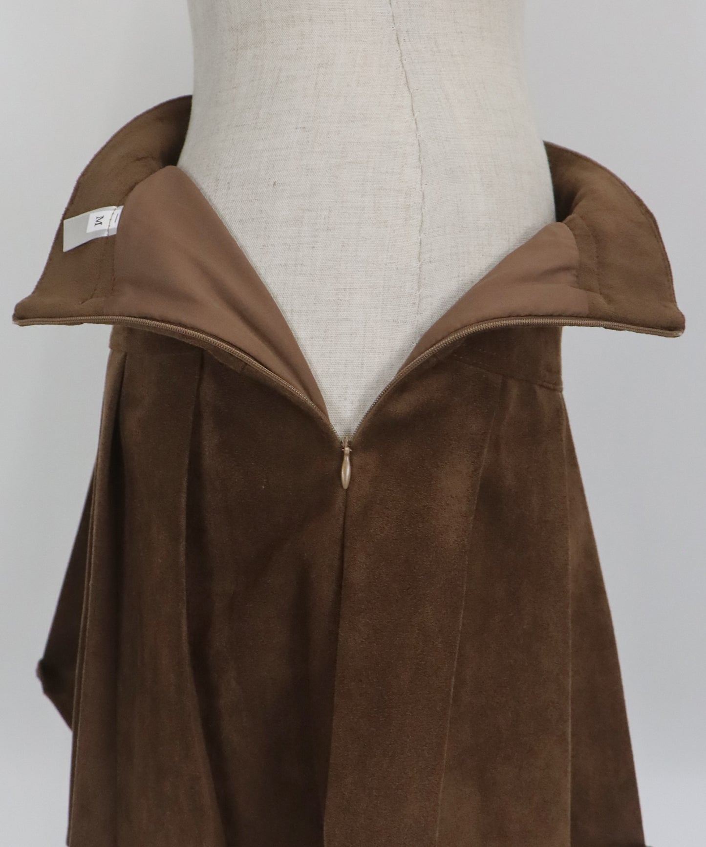 ベルトSETスウェードプリーツミニスカート